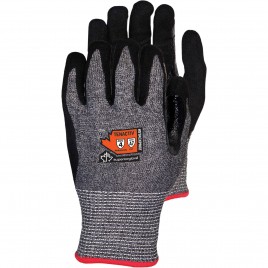 TenActiv™ cut-resistant ANSI level A7 composite-knit glove with Reinforced Thumb and Micropore Nitrile Grip