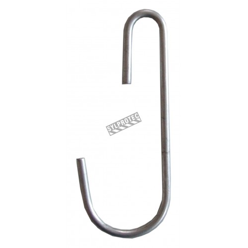 Hanger for industrial curtains use for castor or 7/8 in. tube