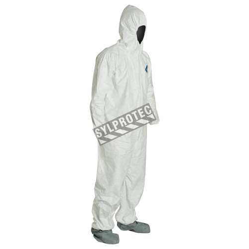 Disposable TYVEK400 coverall with hood and boot, box/25 unit