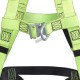 Peakworks contractor safety harness, 1 back and 1 front D-rings, mating buckles class A and L