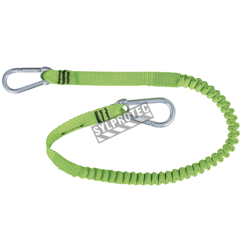 Slim tool attachment strap for harness 28 in (71 cm) long, 9/16 (1.43 cm) wide, capacity 15 lb (6.82Kg)