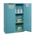 Acids and corrosives storage cabinet, 45 US gallons (171 L), FM, NFPA and OSHA-approved