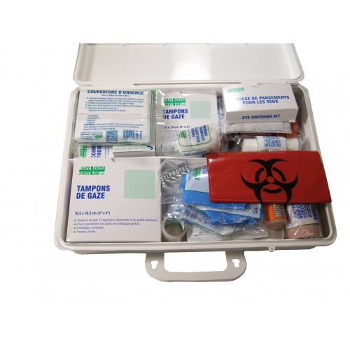 First aid kit meets CAN/CSA Z1220-17 high risk for 25 workers and less