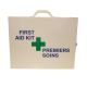 Comprehensive federal type C first aid kit with a 14 types of item content ideal for 20 and more staff members