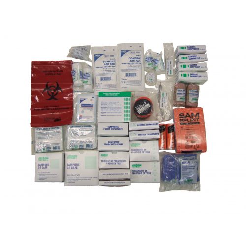 First aid kit meets CAN/CSA Z1220-17 low risk for 51 to 100 workers 