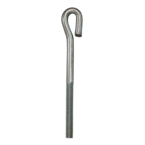 3/8" threaded rod with hook, 6-3/4" long