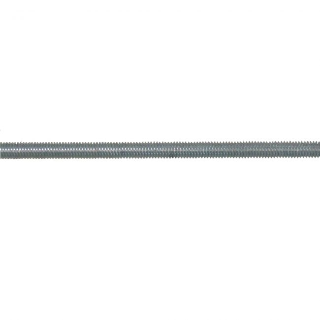 Steel threaded rod 3/8 in, sold by linear foot, length to be specifed