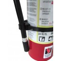 Fire extinguisher hose strap for 3/8 in diameter hose