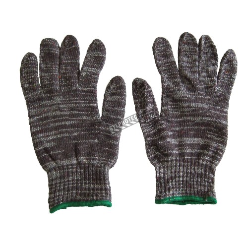 Dexterity® 13-gauge nylon knit gloves with PVC coating on palms and fingers. ASTM/ANSI abrasion level 2. 