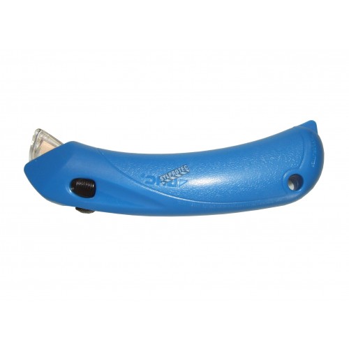 Safety knife with automatic retractable blade, NSF, disposable when worn, sold by unit