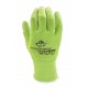 Gant anti-coupure TenActiv de haute visibilité, ultramince, durabilité, enduit de mousse de nitrile, vendu à la paire
