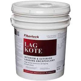 Encapsulant Lag-Kote II pour les fibres d’amiante de surface, blanc, vendu au 20L/5 gal (US)