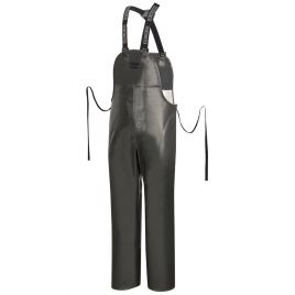Ranpro dark green PVC waterproof overalls, sold individually for extreme conditions (S to 5XL)