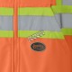 Kangourou Pioneer en polaire orange fait de polyester 7 oz haute visibilité pour homme, vendu à l’unité