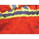 Terra high-visibility orange cotton coverall with polyester lining, sold individually in sizes small (P) to - 5XL