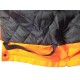 Combinaison en coton orange haute visibilité doublée de polyester, Terra, vendu à l’unité de la grandeur petit (P) à 5XL
