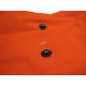 Combinaison en coton orange haute visibilité doublée de polyester, Terra, vendu à l’unité de la grandeur petit (P) à 5XL