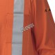 Pioneer long-sleeve flame-retardant shirt orange 7,5 oz (250 g/m2) sold individually