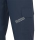 Pioneer FR-tech Model 7764, Arc 2 rated, 7 oz. navy blue flame-retardant cargo pants with high-visibility stripes, various sizes