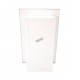 Recessed built-in cabinet for 5 lbs powder fire extinguishers, pre-painted flat white
