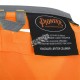 Veste d'arpenteur Pioneer pour femme orange haute visibilité modèle 6692W, 150 deniers tissé en sergé, 15 poches