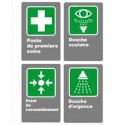 CSA emergency equipment signs